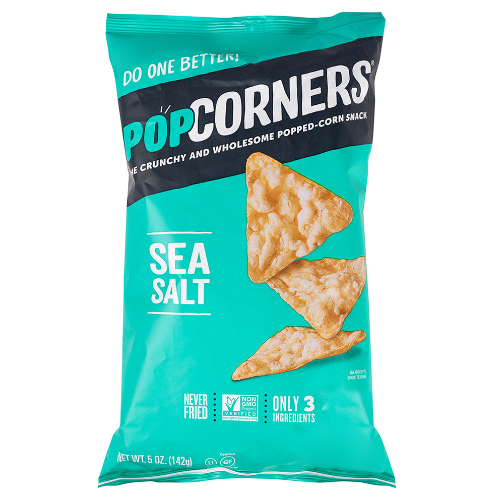 Wholesale Popcorners Sea Salt 5 Oz Bag-12ct Case Bulk