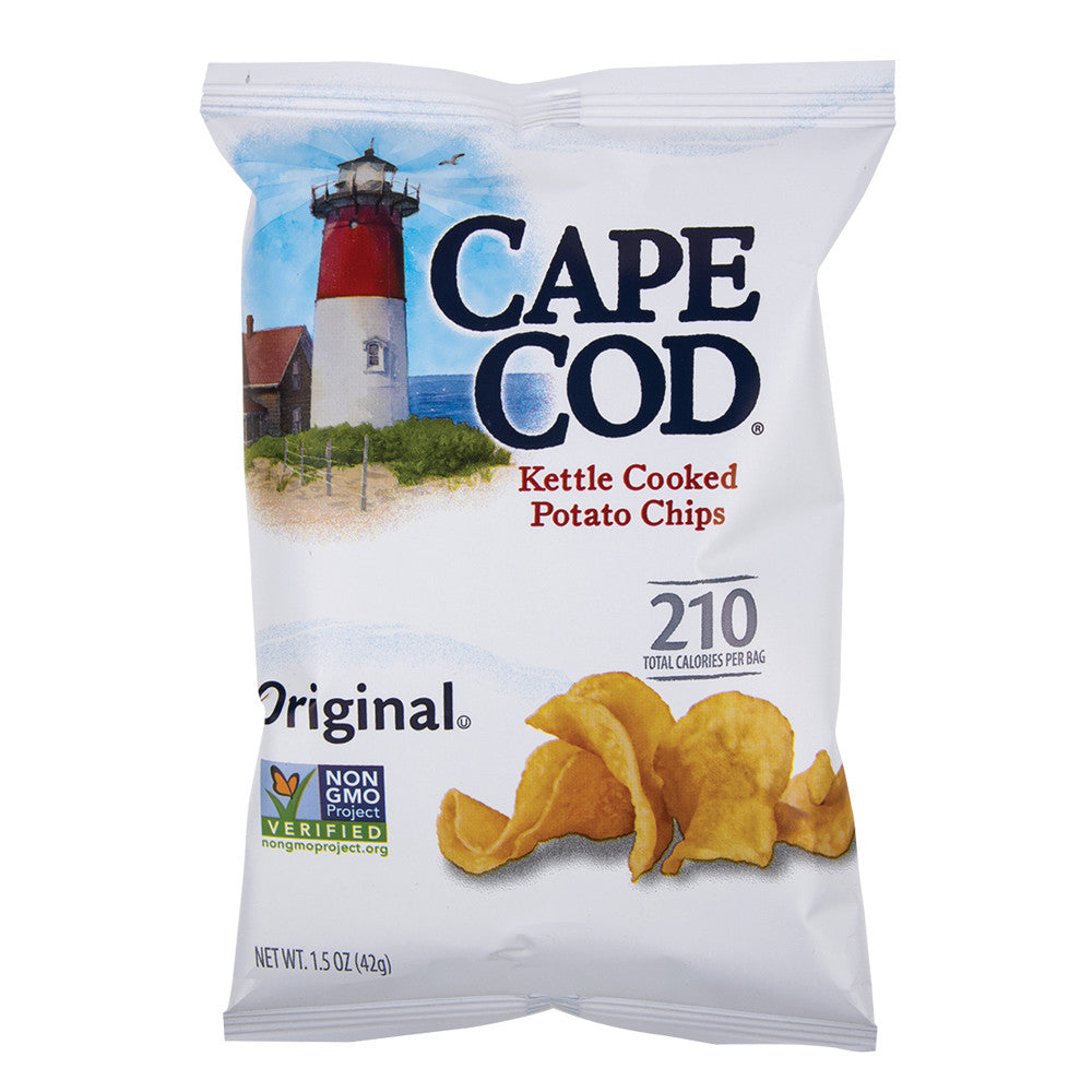 Cape Cod Original Salted Potato Chips 1.5 Oz Bag