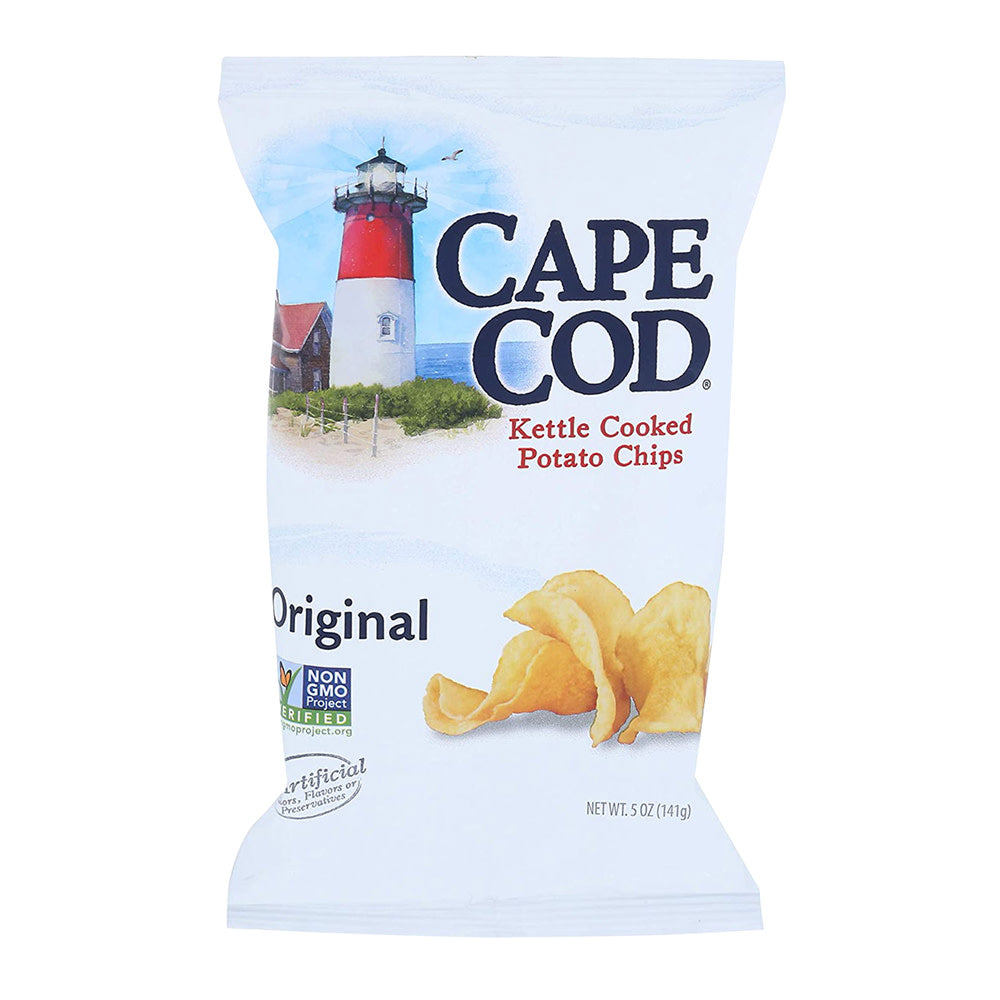 Wholesale Cape Cod Original Salted Potato Chips 5 Oz Bag- Bulk