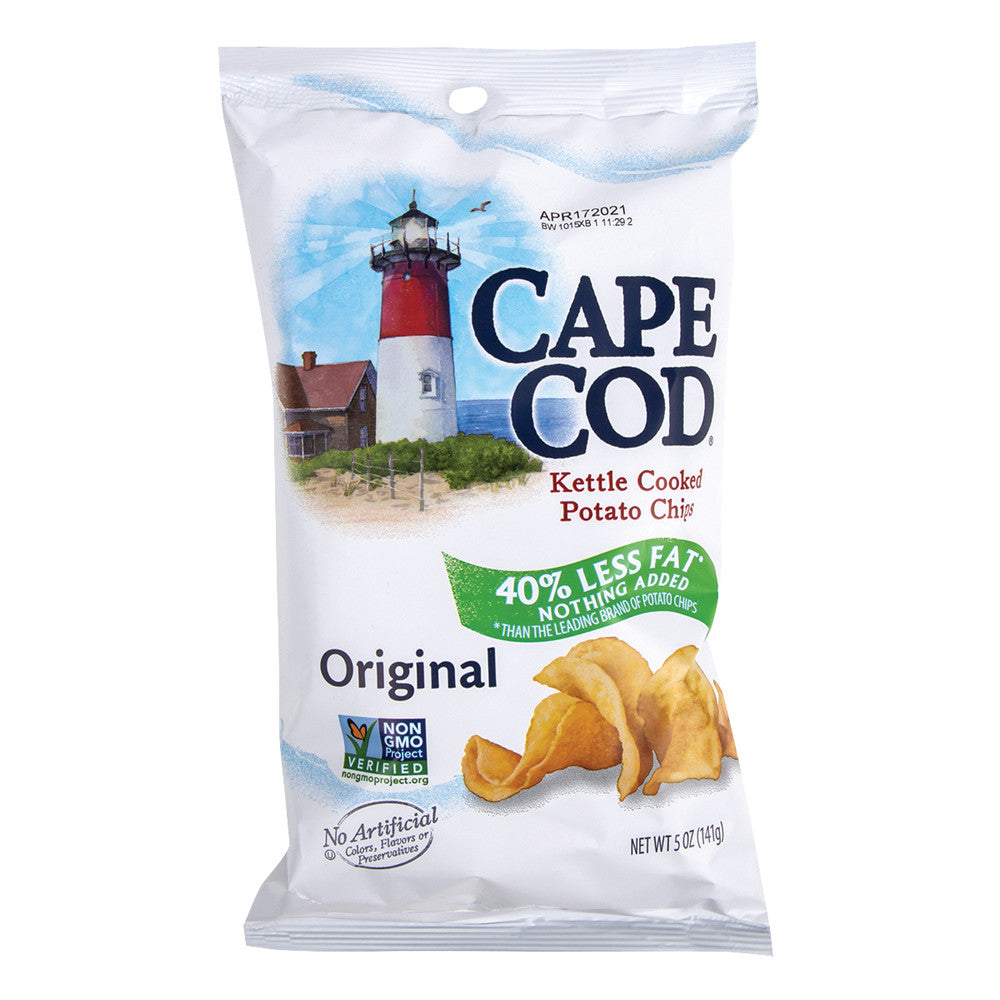 Cape Cod Reduced Fat Potato Chips 5 Oz Bag
