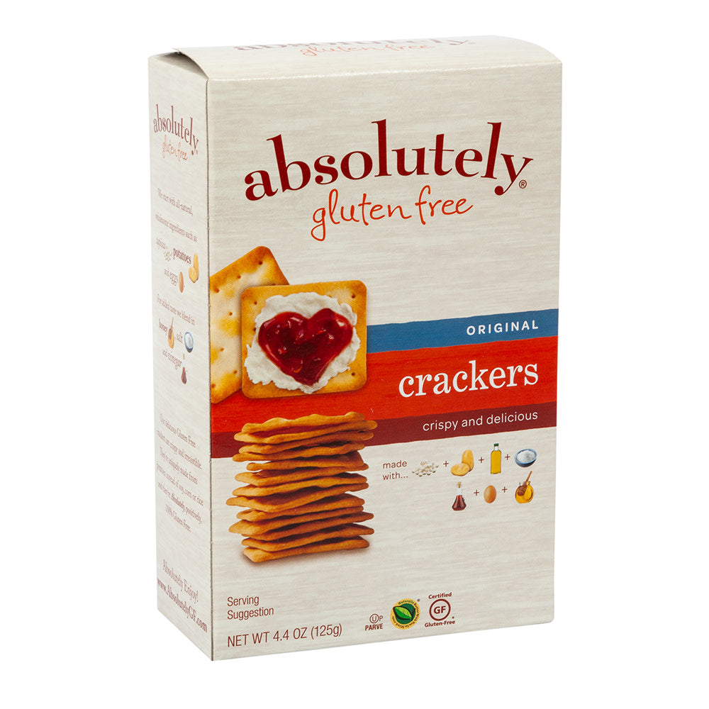 Wholesale Absolutely Gluten Free Original Crackers 4.4 Oz Box-12ct Case Bulk