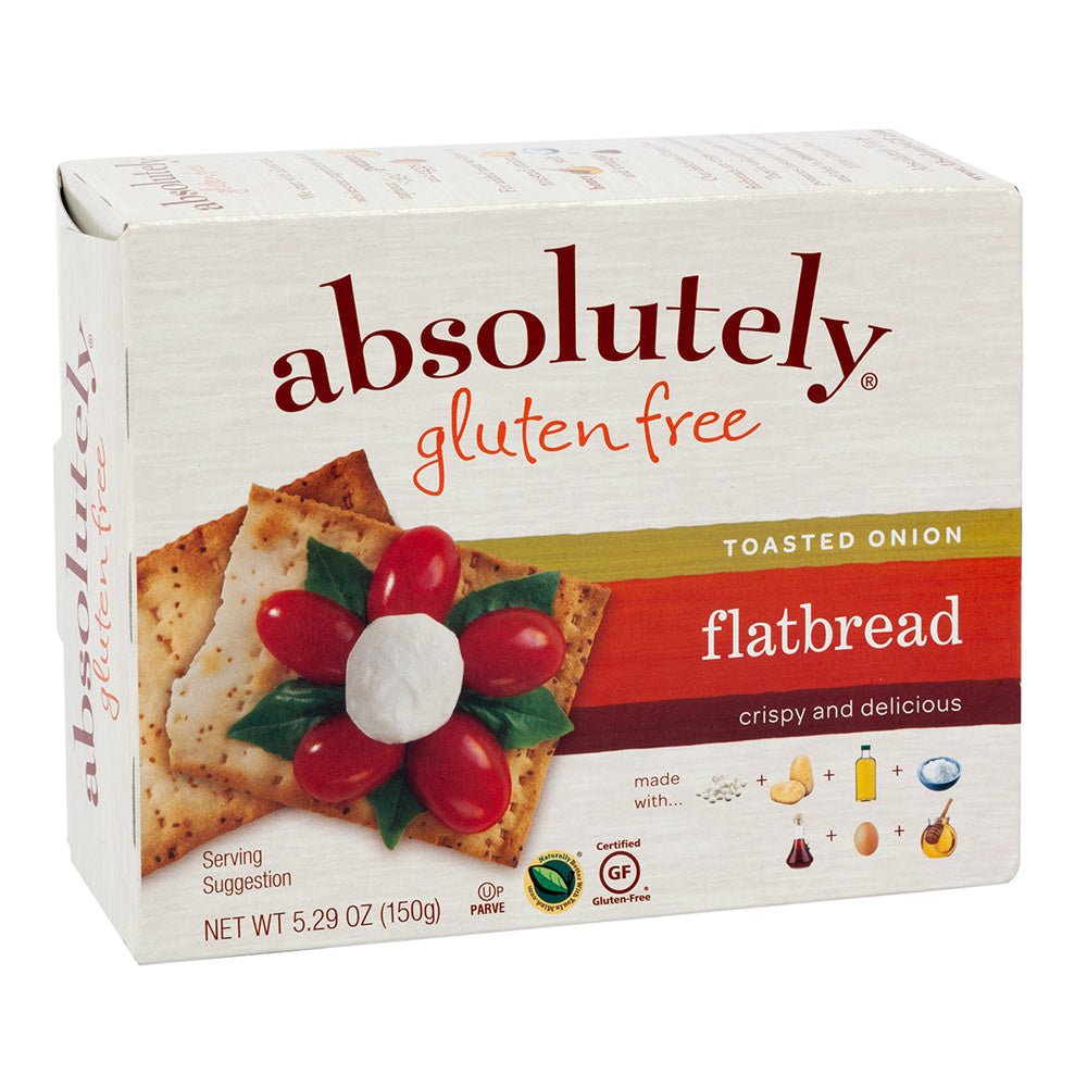 Absolutely Gluten Free Onion Flatbread 5.29 Oz Box