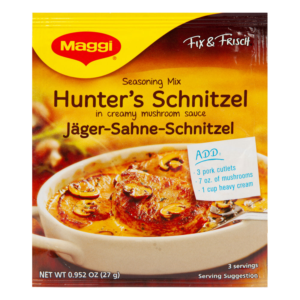 Wholesale Maggi Jager Hunter'S Schnitzel Seasoning Mix 0.952 Oz-22ct Case Bulk