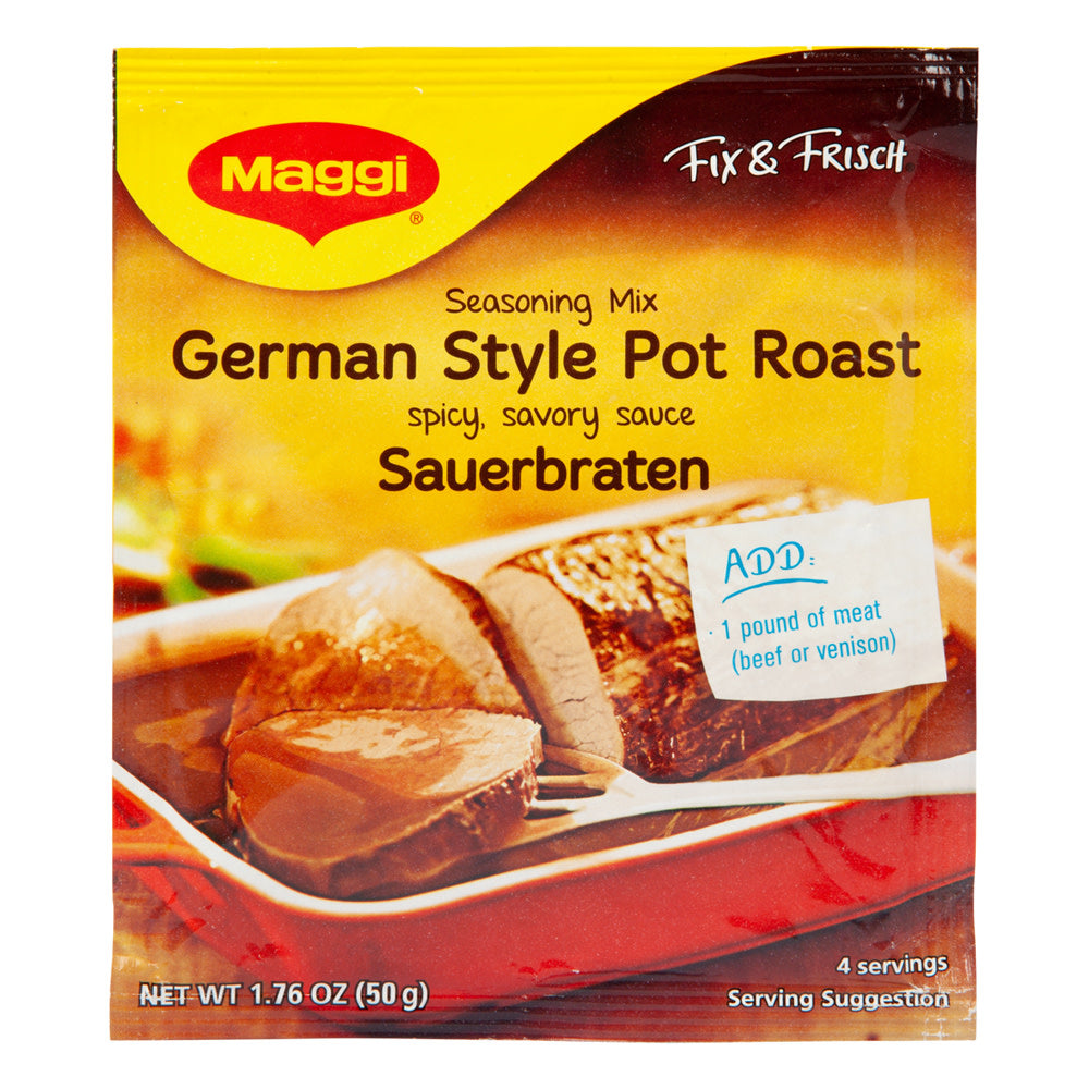 Wholesale Maggi Sauerbraten Pot Roast Mix 1.76 Oz-17ct Case Bulk