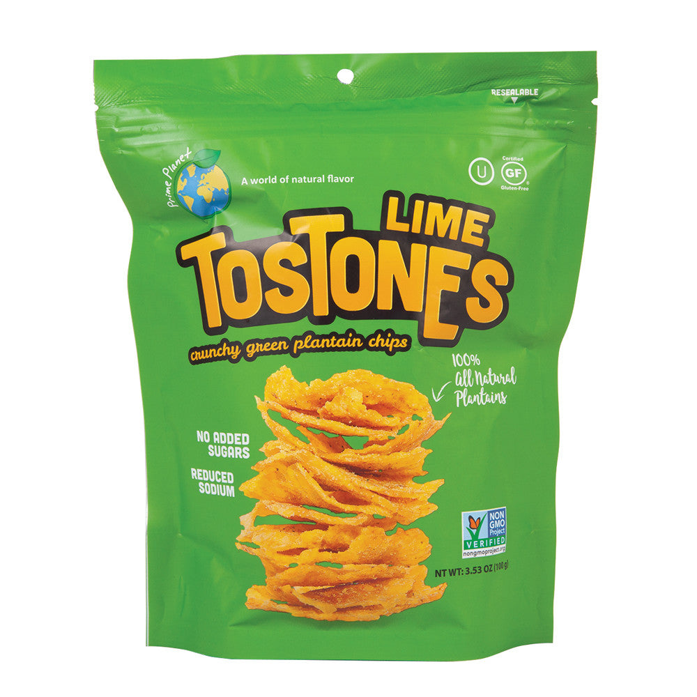 Wholesale Prime Planet Tostones Lime 3.53 Oz Pouch- Bulk