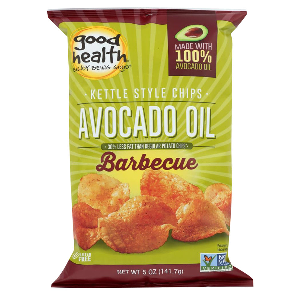 Wholesale Good Health Kettle Chips Bbq Avocado Oil 5 Oz Bag- Bulk