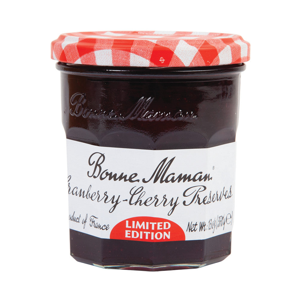 Wholesale Bonne Maman Cranberry Cherry Preserves 13 Oz Jar- Bulk