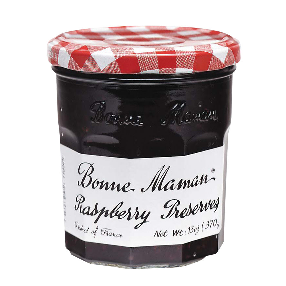 Wholesale Bonne Maman Raspberry Preserves 13 Oz Jar-6ct Case Bulk