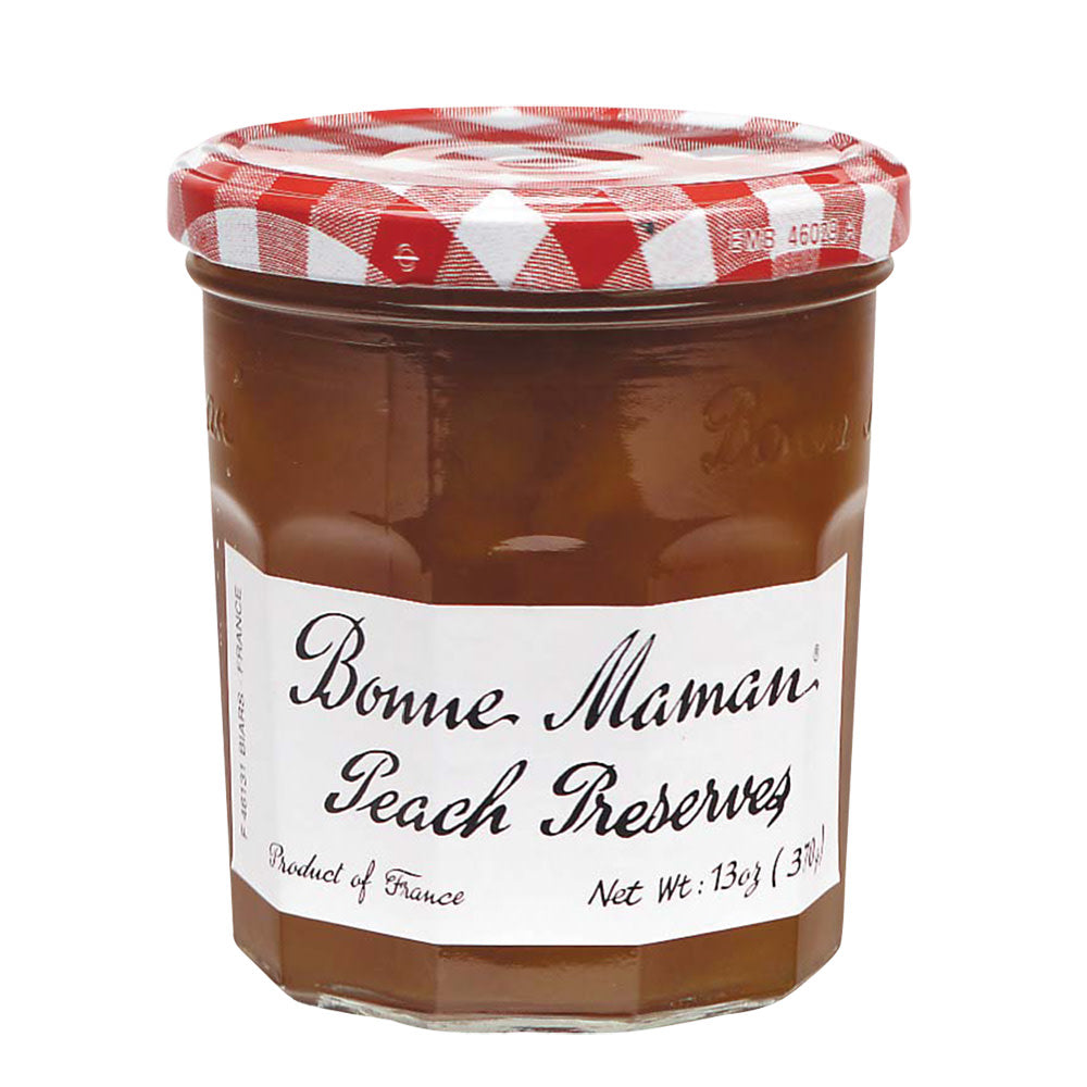 Wholesale Bonne Maman Peach Preserves 13 Oz Jar-6ct Case Bulk