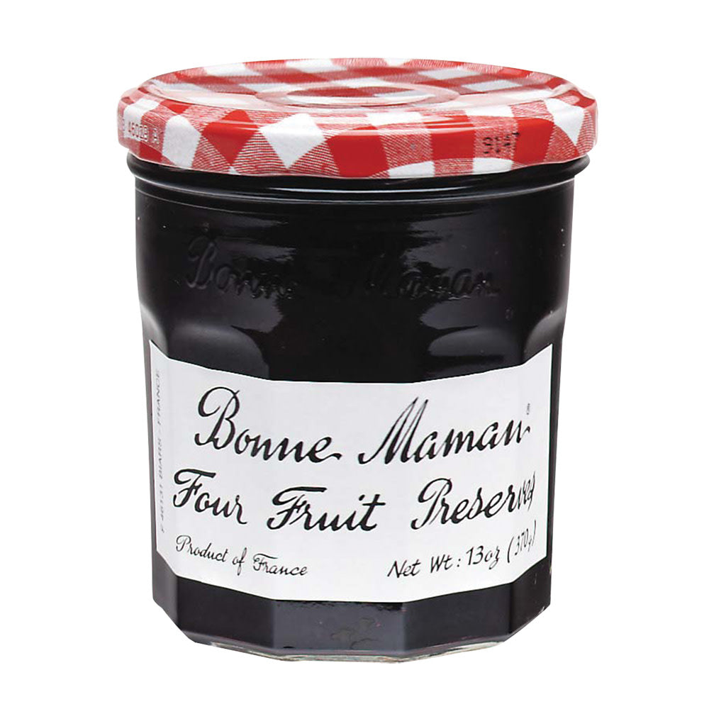 Wholesale Bonne Maman Four Fruit Preserves 13 Oz Jar-6ct Case Bulk