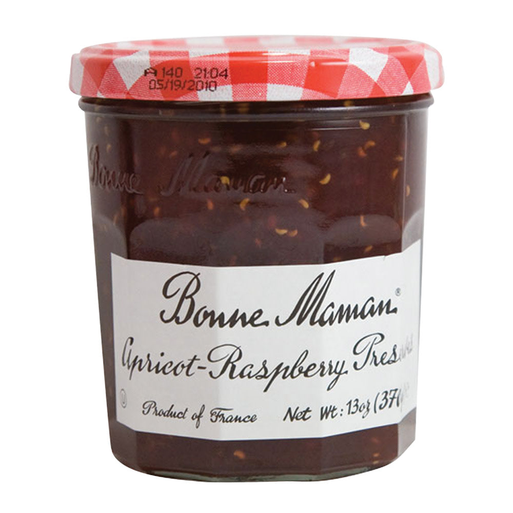 Bonne Maman Apricot Raspberry Preserves 13 Oz Jar