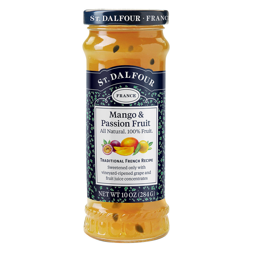 Wholesale St. Dalfour Mango & Passion Fruit Conserve 10 Oz Jar- Bulk