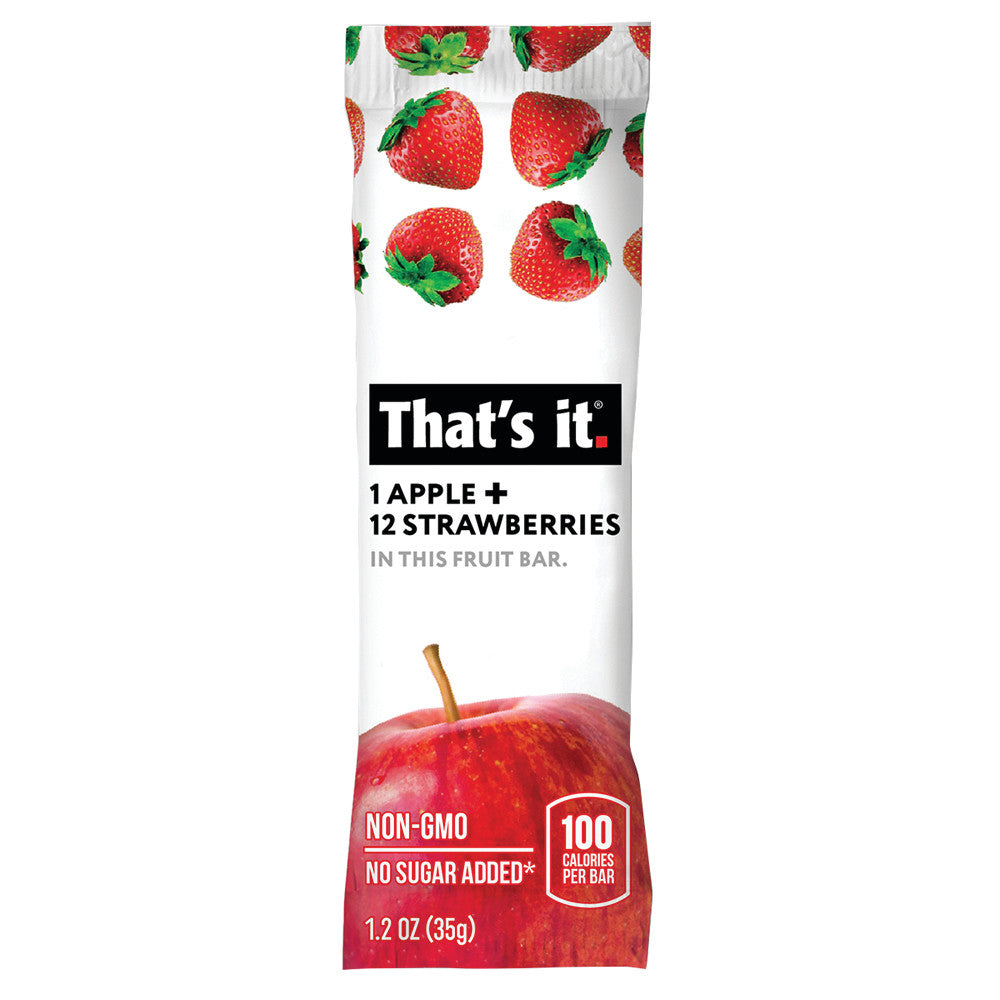 Wholesale That'S It Apple Strawberry Fruit 1.2 Oz Bar- Bulk