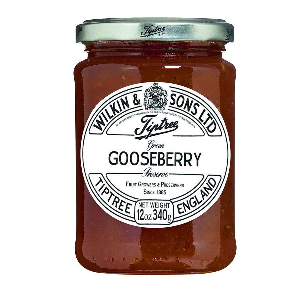 Wholesale Tiptree Green Gooseberry Preserve 12 Oz Jar-6ct Case Bulk