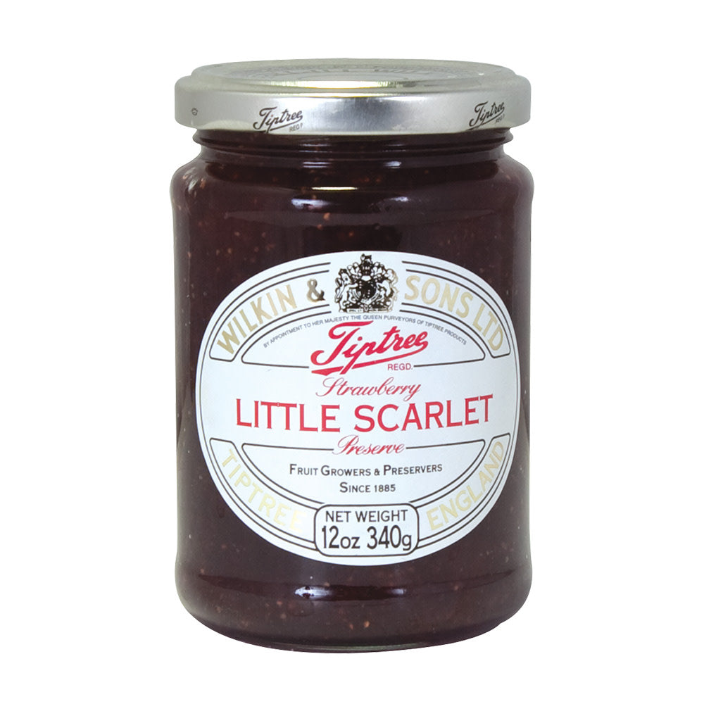 Wholesale Tiptree Little Scarlet Strawberry Preserves 12 Oz Jar-6ct Case Bulk