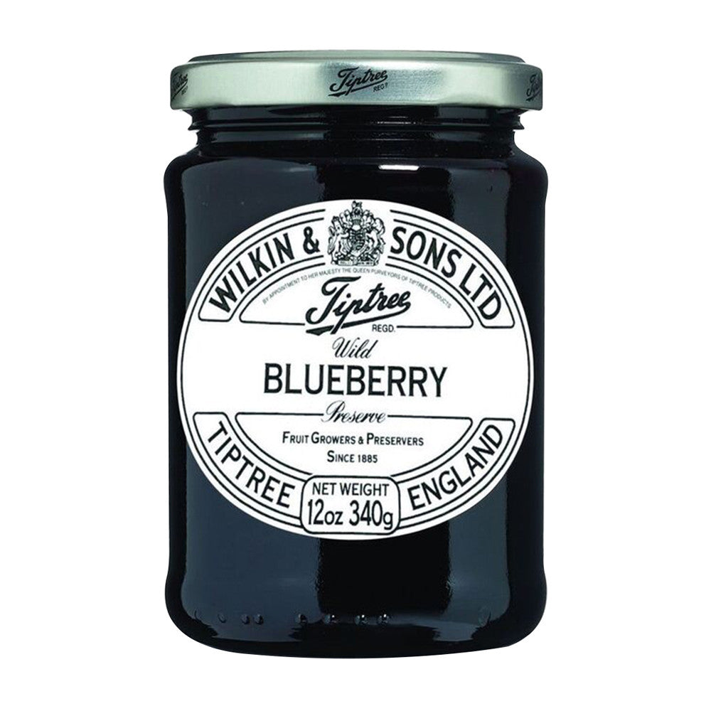 Wholesale Tiptree Wild Blueberry Preserve 12 Oz Jar-6ct Case Bulk