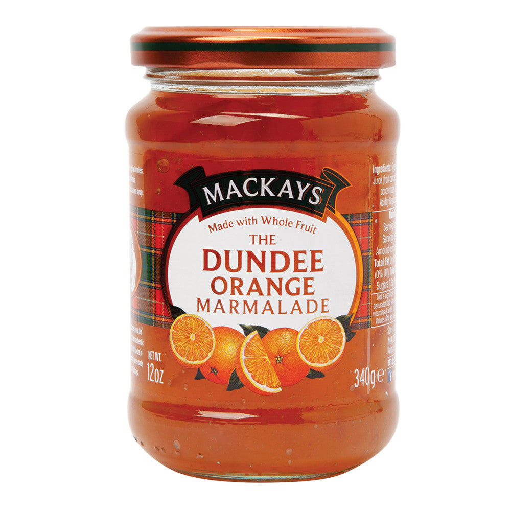 Wholesale Mackays The Dundee Orange Marmalade 12 Oz Jar-6ct Case Bulk