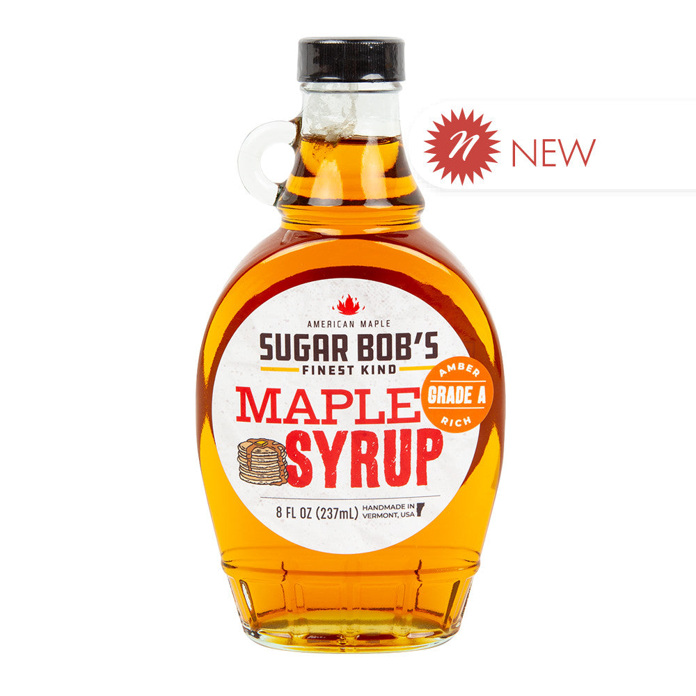 Wholesale Sugar Bob'S Pure Maple Syrup 8 Oz Bottle- Bulk