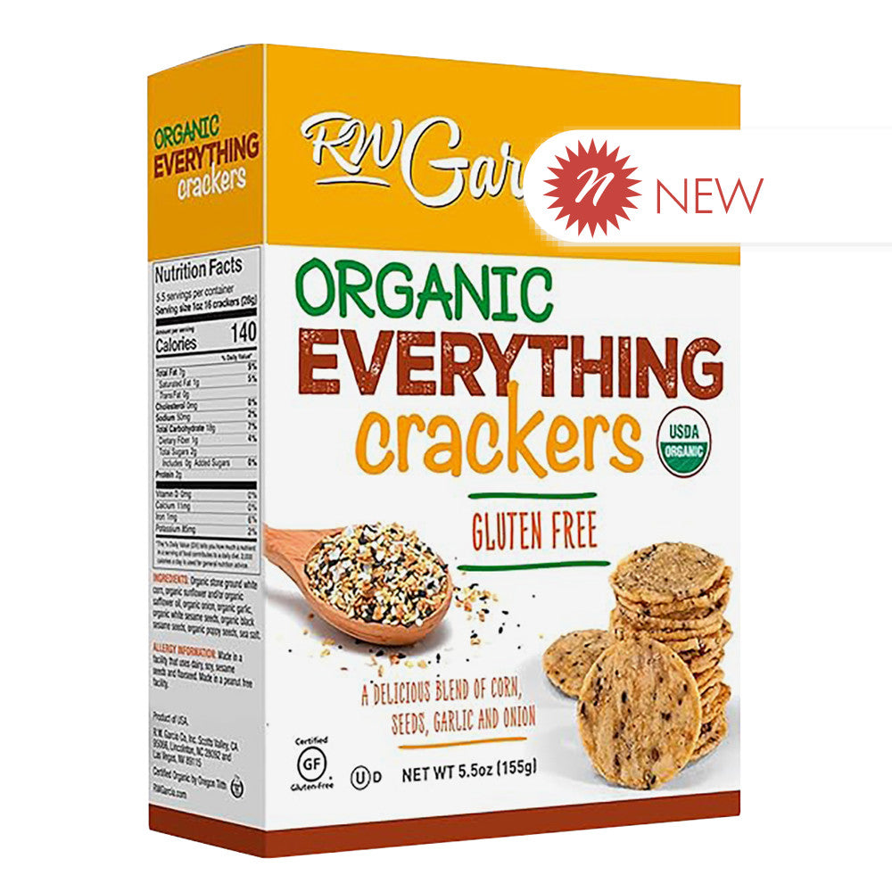 Wholesale Rw Garcia Everything Crackers 5.5 Oz Box- Bulk