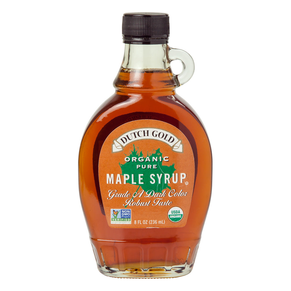 Dutch Gold Organic Maple Syrup 8 Oz Bottle
