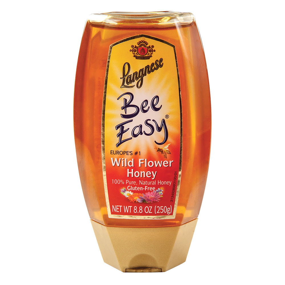 Wholesale Langnese Bee Easy Wild Flower Honey 8.8 Oz Bottle-8ct Case Bulk