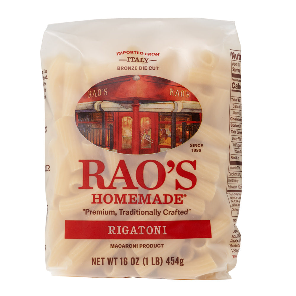 Wholesale Rao'S Homemade Rigatoni 16 Oz Bag-6ct Case Bulk