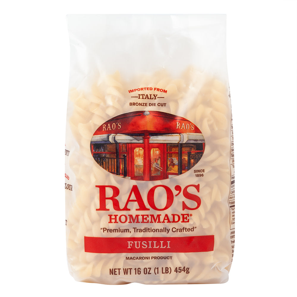 Wholesale Rao'S Homemade Fusilli 16 Oz Pouch-6ct Case Bulk