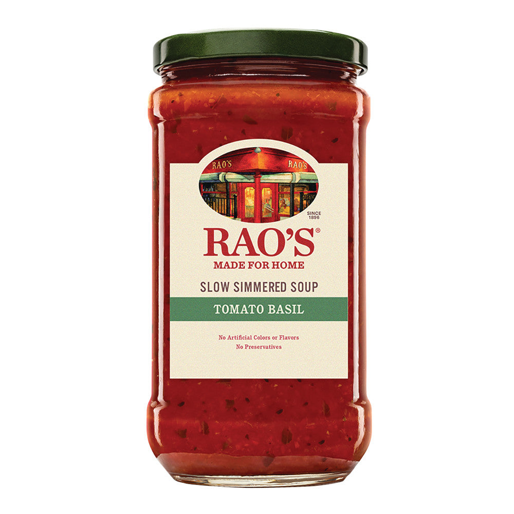 Wholesale Rao'S Tomato Basil Soup 16 Oz Jar-6ct Case Bulk