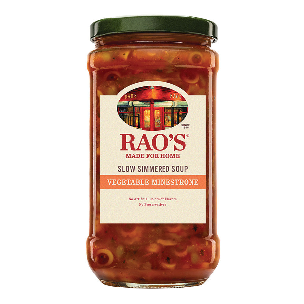 Wholesale Rao'S Vegetable Minestrone Soup 16 Oz Jar-6ct Case Bulk