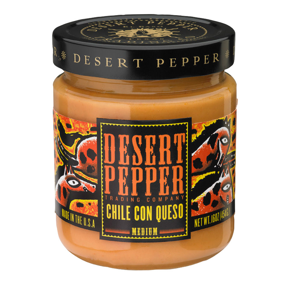 Desert Pepper Chile Con Queso 16 Oz Jar