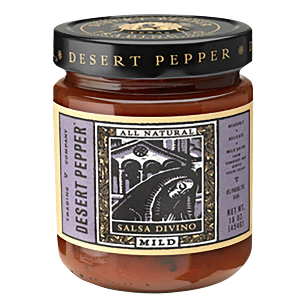 Desert Pepper Divino Salsa 16 Oz Jar