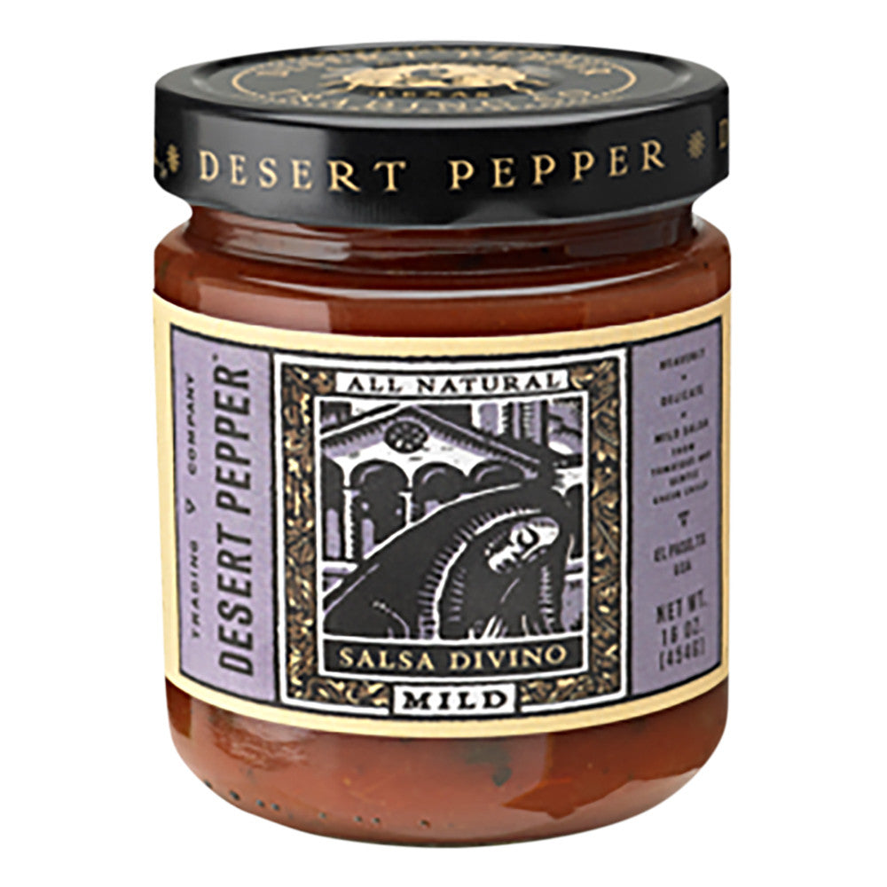 Wholesale Desert Pepper Divino Salsa 16 Oz Jar- Bulk