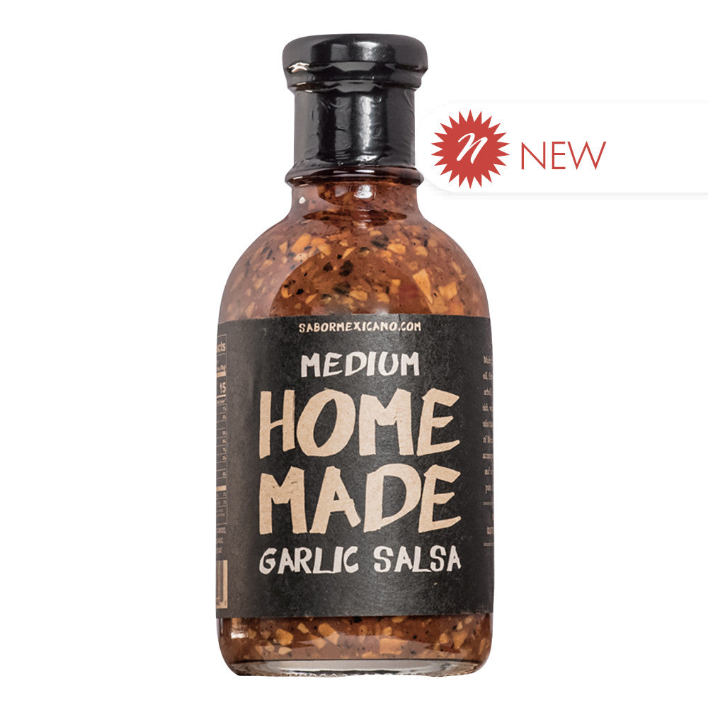 Wholesale Sabor Mexicano Garlic Salsa 13.2 Oz Bottle- Bulk