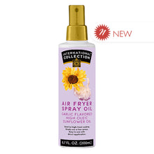 Wholesale International Collection Garlic Flavor Sunflower Air Fryer Spray Oil 6.76 Oz Bottle- Bulk