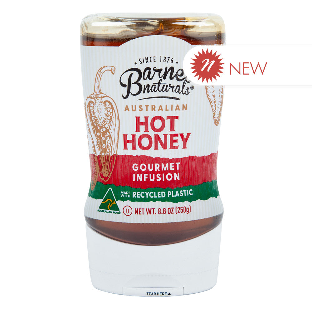 Wholesale Barnes Naturals Hot Honey 8.8 Oz Bottle- Bulk