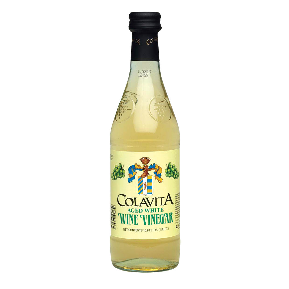 Wholesale Colavita White Wine Vinegar 16.9 Oz Bottle- Bulk