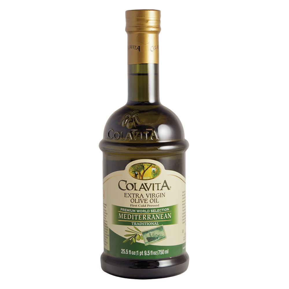 Wholesale Colavita Mediterranean Extra Virgin Olive Oil 25 Oz Bottle-6ct Case Bulk