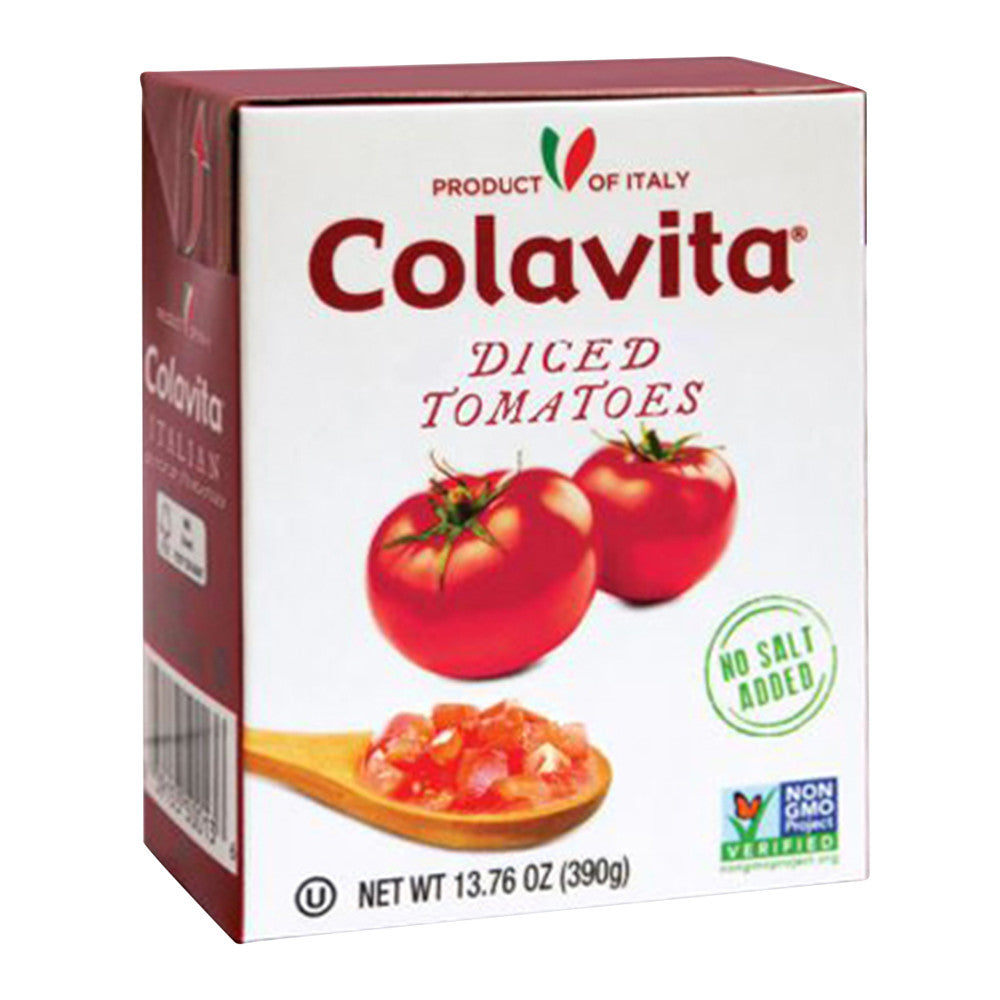 Wholesale Colavita Diced Tomatoes 13.76 Oz Box- Bulk