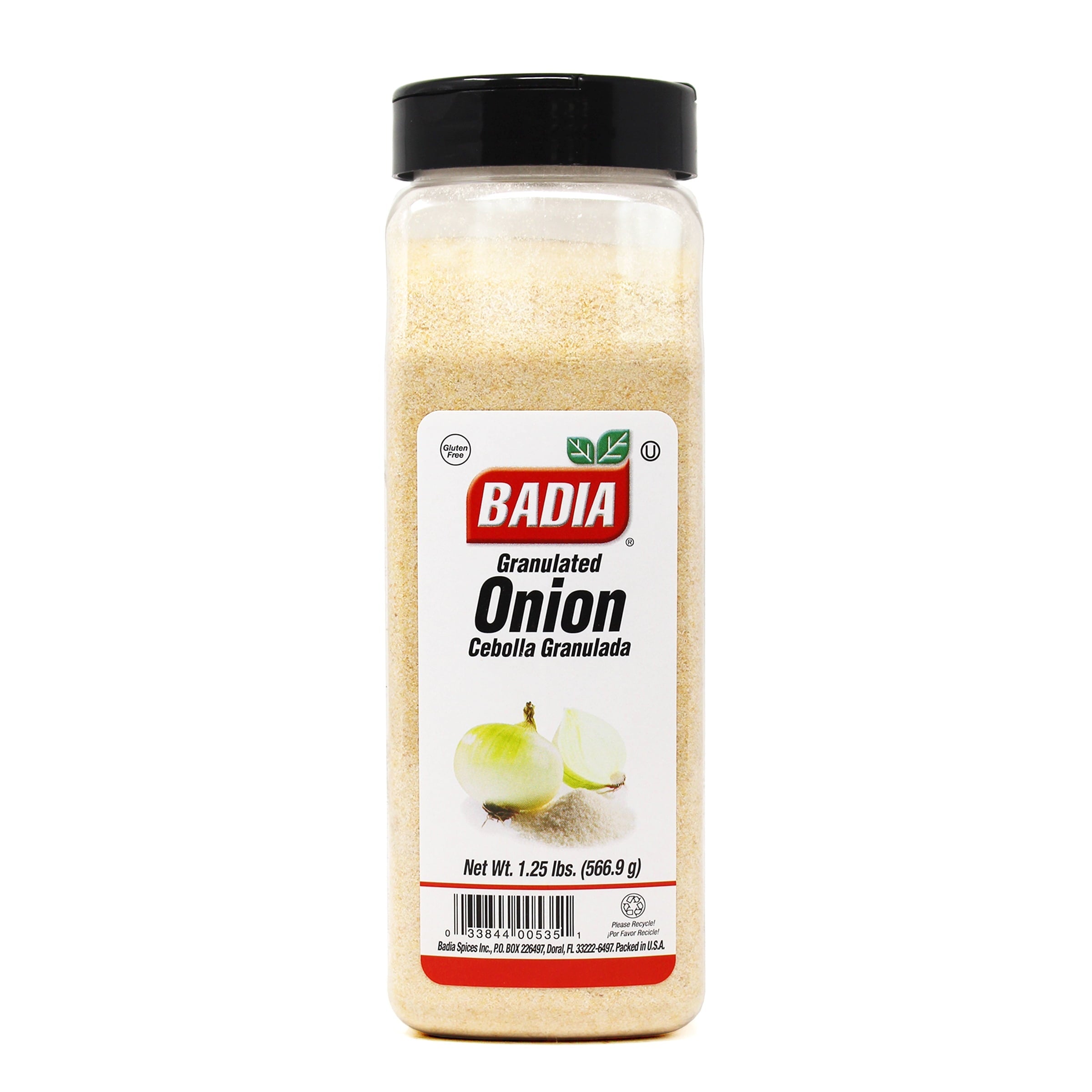 Badia California Granulated Onion Powder 1.25 Lb Shaker