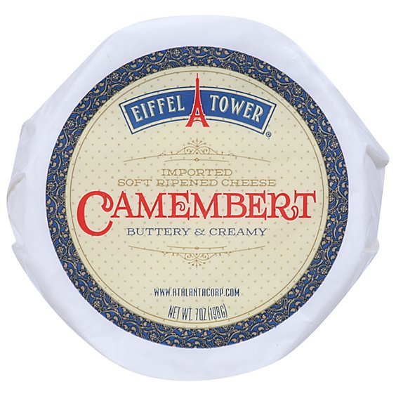 Eiffel Tower Baby Camembert Rounds Cheese 7oz 12ct