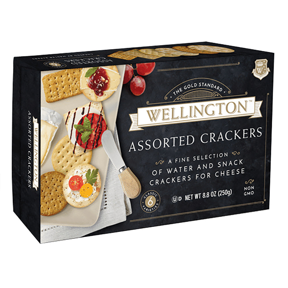 Wholesale Wellington Assorted Crackers 8.8 Oz Box-12ct Case Bulk