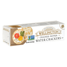 Wholesale Wellington Cracked Pepper Water Crackers- Bulk