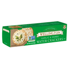Wholesale Wellington Garlic And Herb Water Crackers 4.4 Oz Box- Bulk