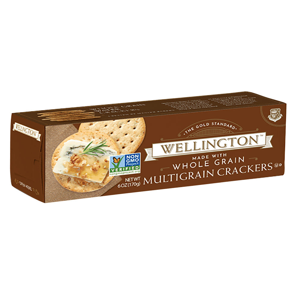 Wholesale Wellington Whole Grain Water Crackers 6 Oz Box-12ct Case Bulk