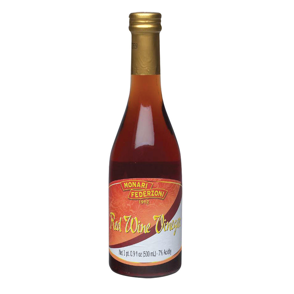 Wholesale Monari Red Wine Vinegar 16.9 Oz Bottle- Bulk