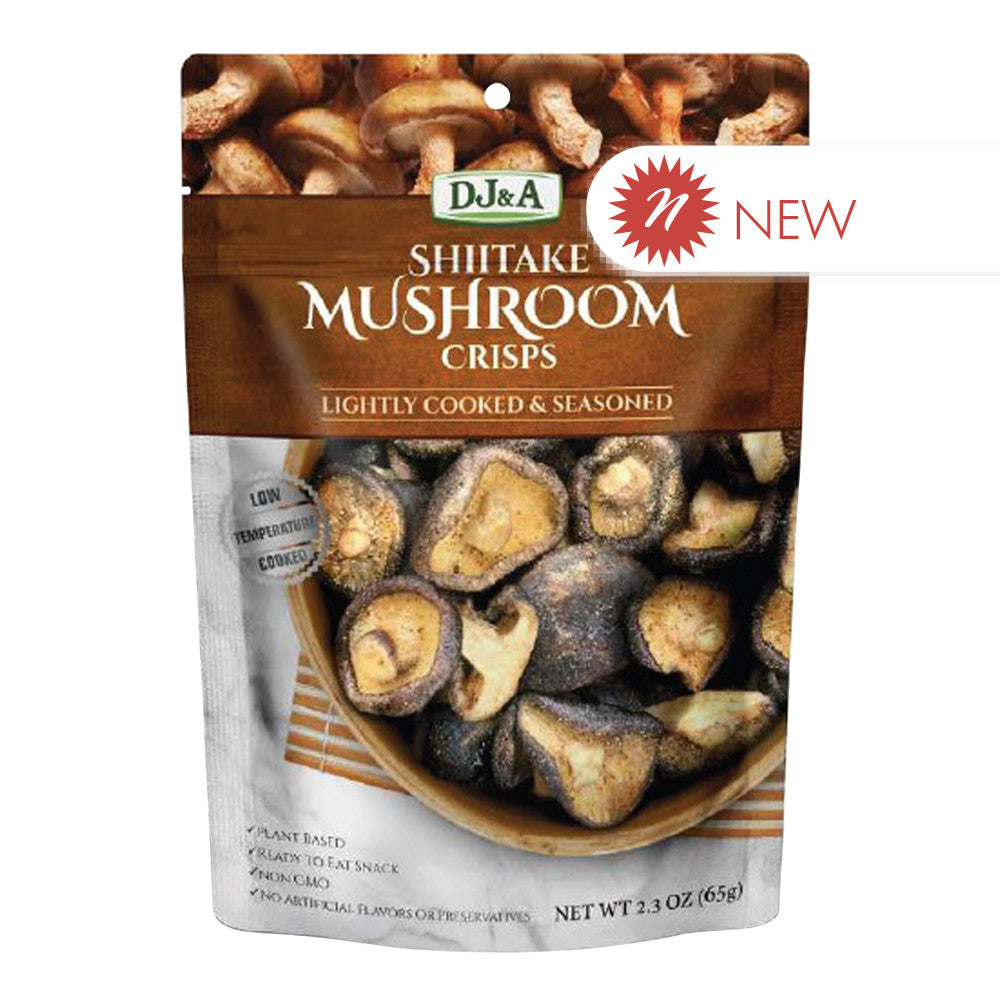 Wholesale Dj&A - Shiitake Mushroom Crisps 2.3Oz-9ct Case Bulk