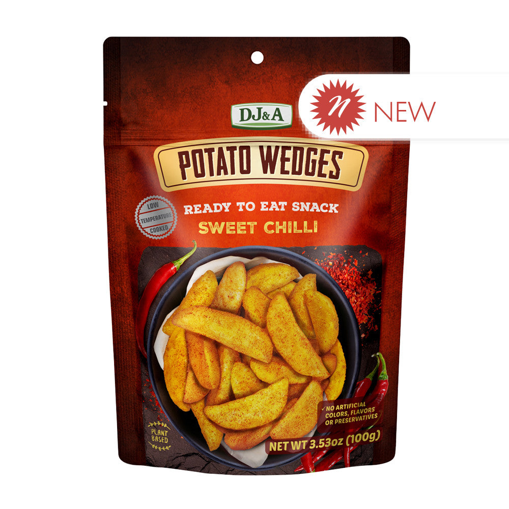 Wholesale Dj&A - Potato Wedges Sweet Chilli 3.53Oz-9ct Case Bulk