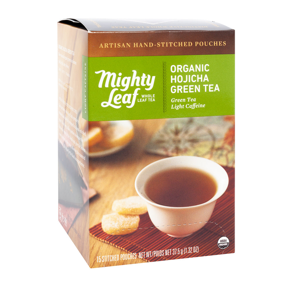 Wholesale Mighty Leaf Organic Hojicha Tea 15 Ct Box-6ct Case Bulk