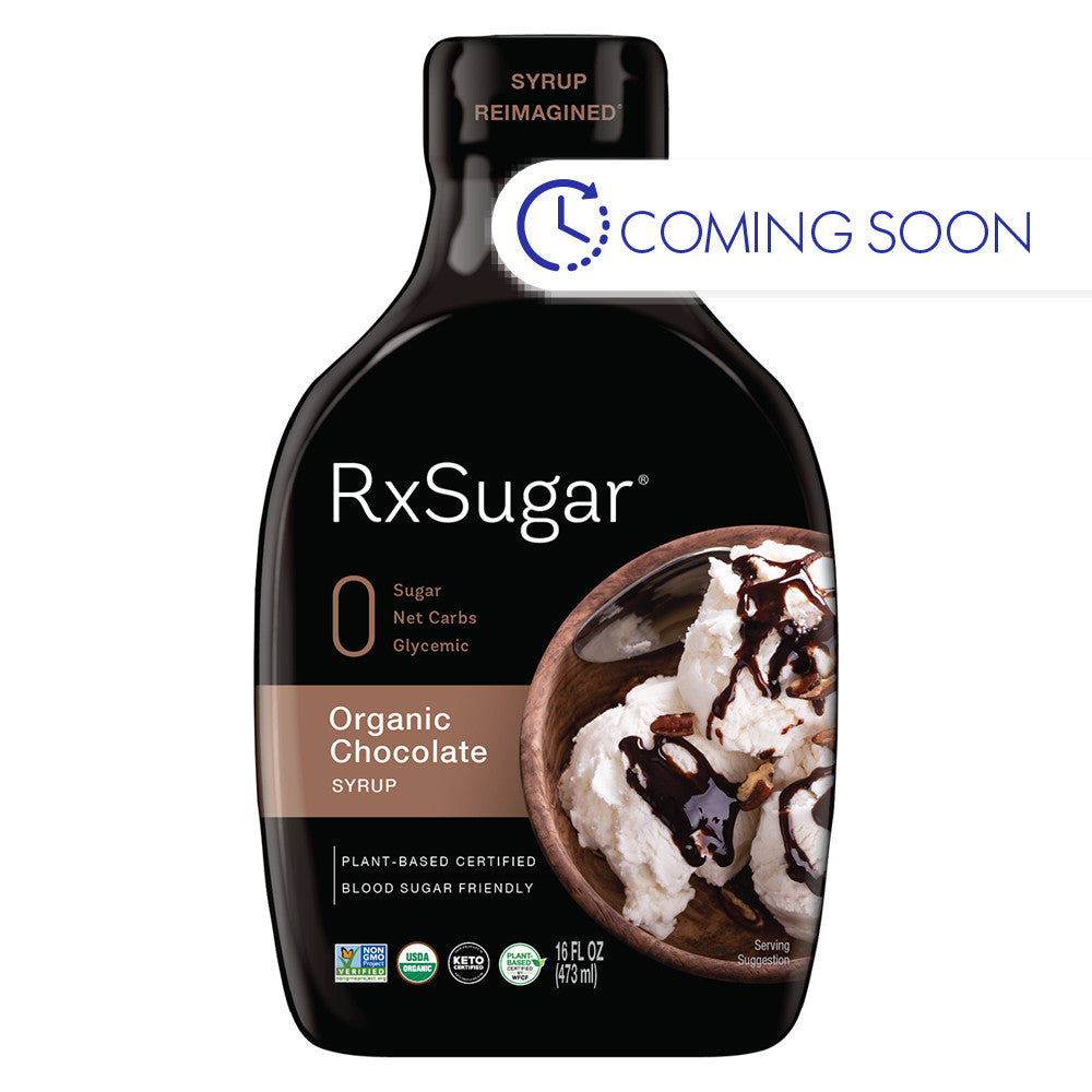 Rxsugar - Organic Chocolate Syrup - 16Oz
