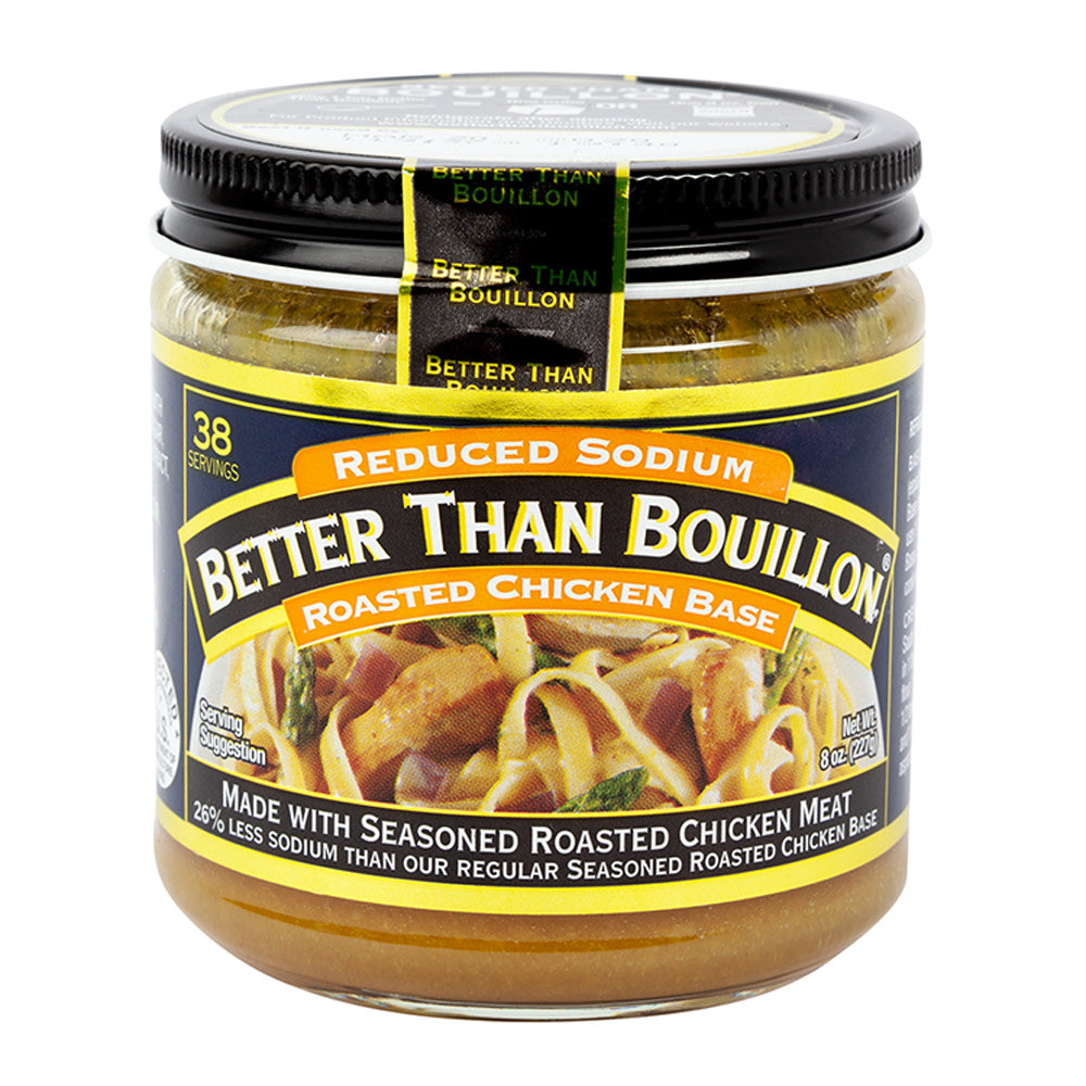 Better Than Bouillon Reduced Sodium Chicken 8 Oz Jar